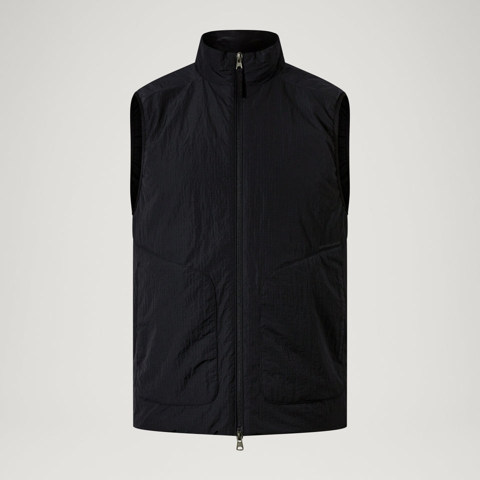 Unisex Corner-Weste Schwarz