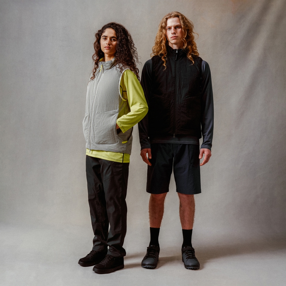 Unisex Corner-Weste Schwarz
