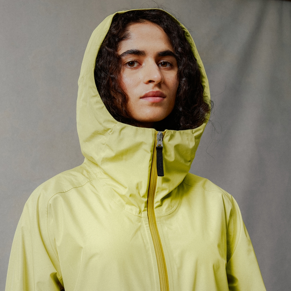 Unisex Corner Waterproof Jacket - Celery