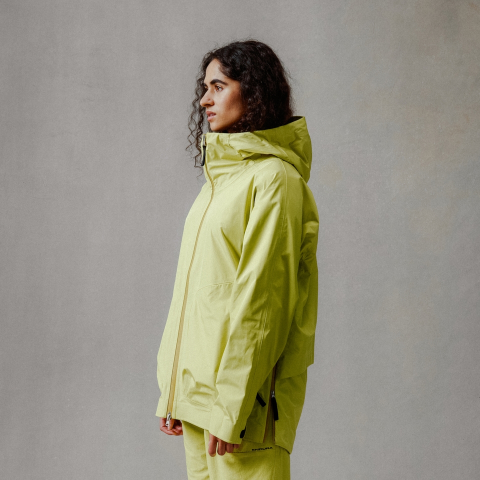 Unisex Corner Waterproof Jacket - Celery