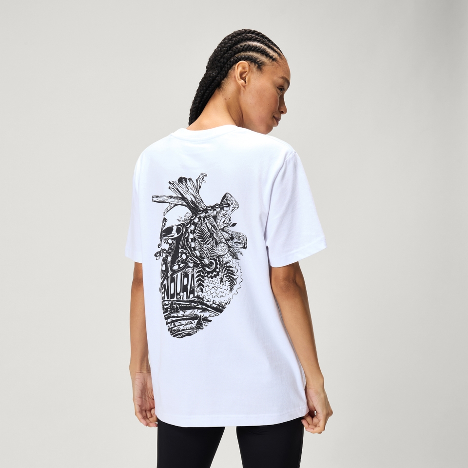 Unisex 'Heart of the Forest' T-Shirt - Weiß