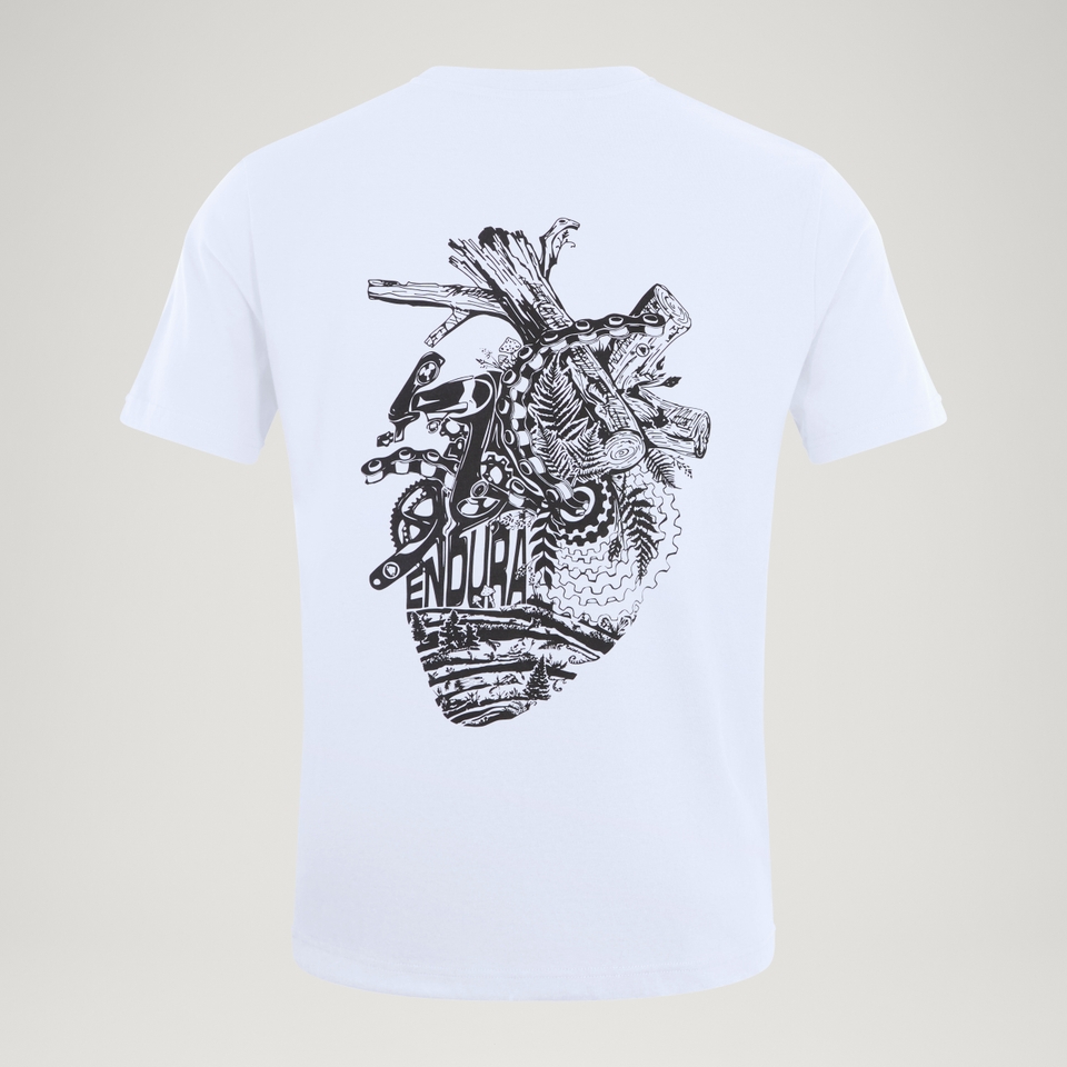 Unisex 'Heart of the Forest' T-Shirt - Weiß