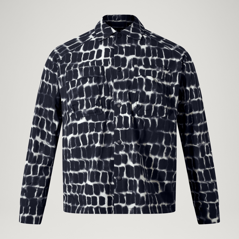 Unisex Adventure Corner Shirt Black Camo