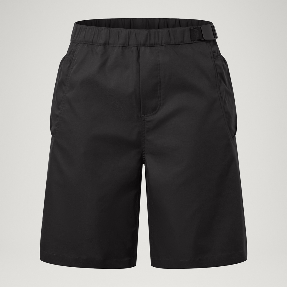 Unisex Corner V Shorts - Black