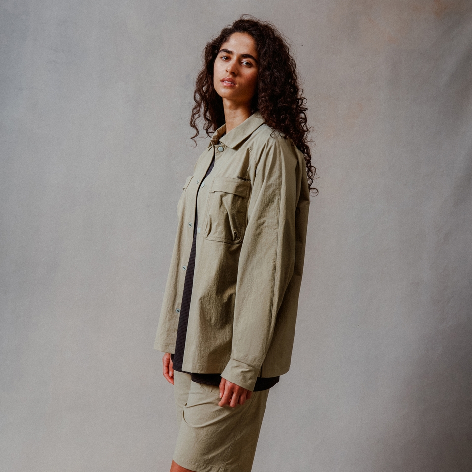 Unisex Adventure Corner Shirt Silver Sage