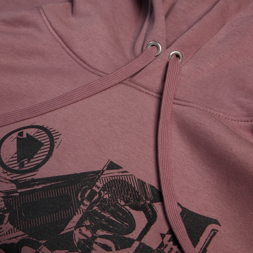 Unisex 'Gearworks' Hoodie - Dusky Mauve