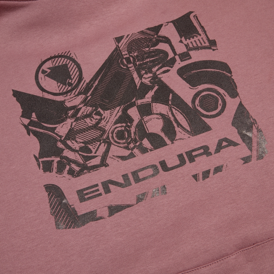 Unisex 'Gearworks' Hoodie - Dusky Mauve