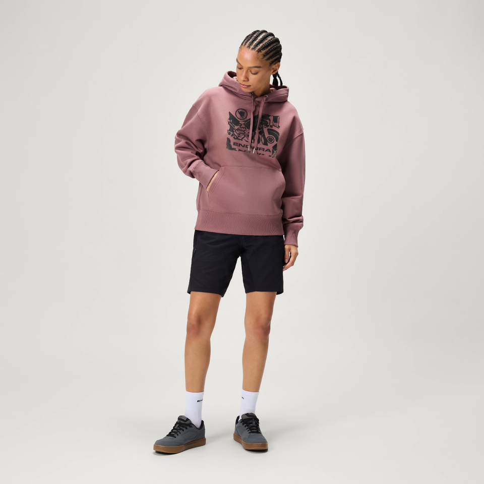 Unisex 'Gearworks' Hoodie - Dusky Mauve