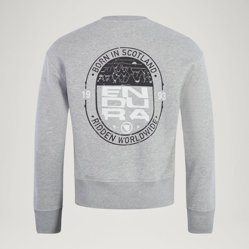 Unisex 'Ninety Three' Sweatshirt - Heathered Grey