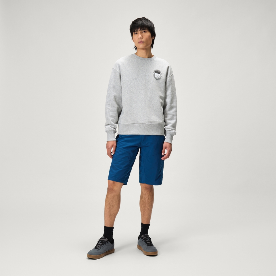 Unisex 'Ninety Three' Sweatshirt - Heathered Grey