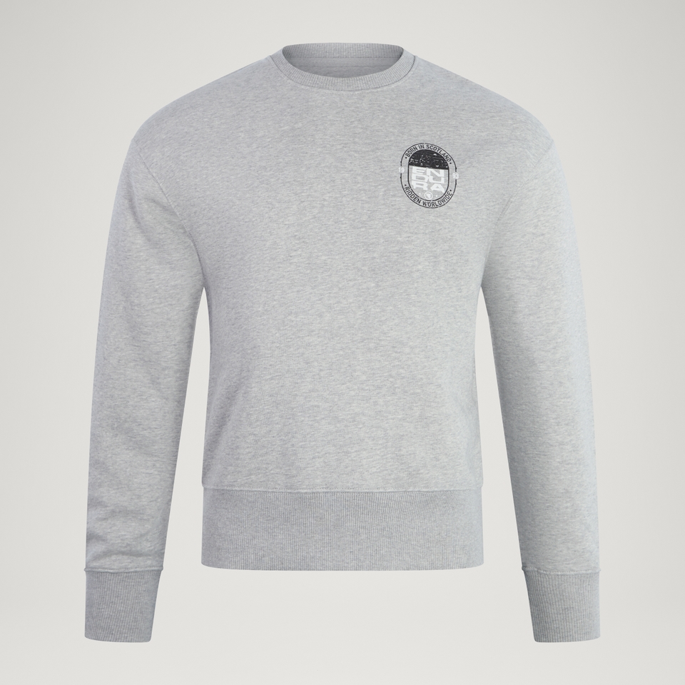 Unisex 'Ninety Three' Sweatshirt - Heathered Grey