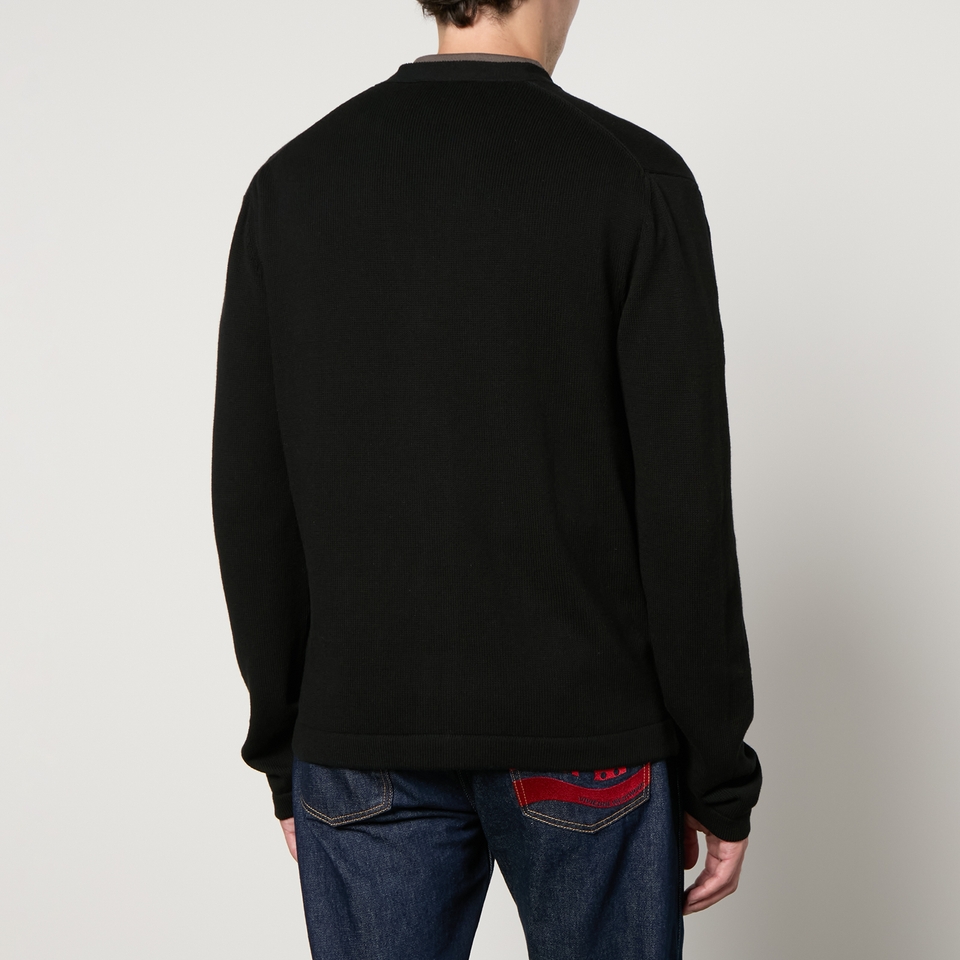 【関税込み】Vivienne Westwood ブラック Alex トップス Vivienne Westwood | Alex Round Neck Sweater | Jumpers