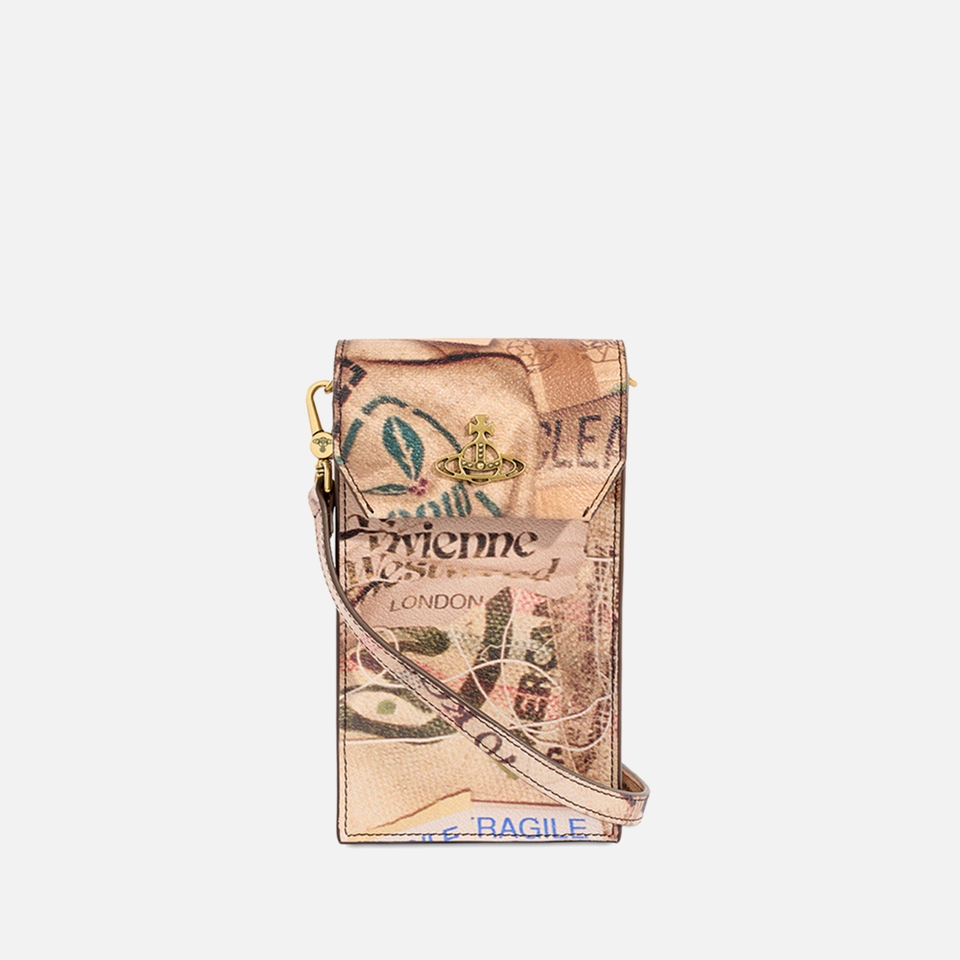 Vivienne Westwood Men's Phone Bag - Rubbish Print