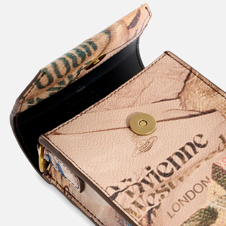 Vivienne Westwood Men's Phone Bag - Rubbish Print