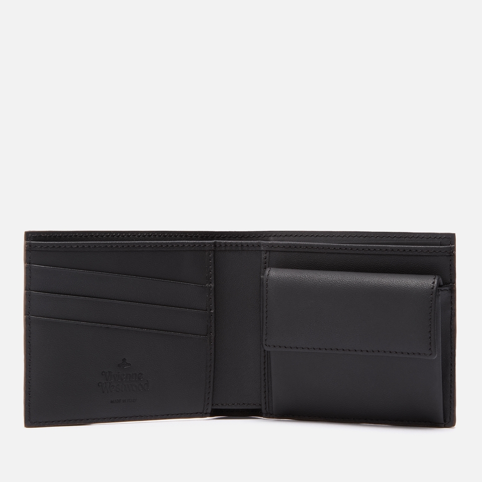 Vivienne Westwood Bifold Grained Leather Wallet