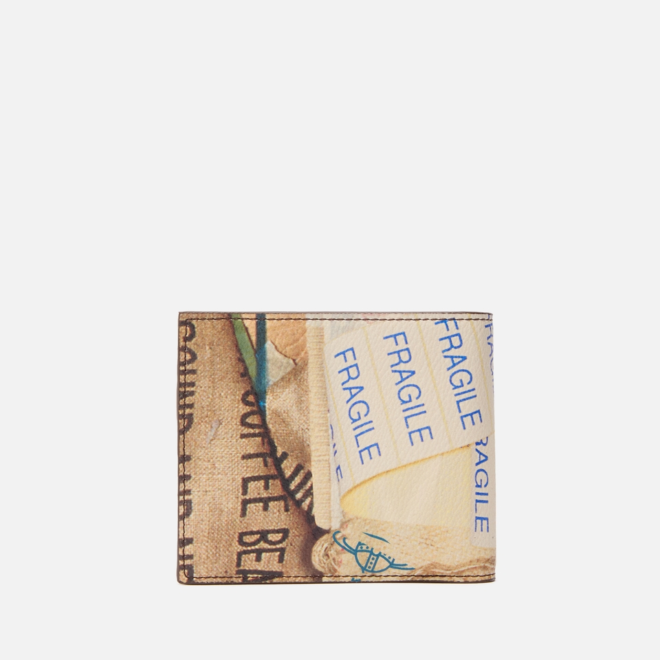 Vivienne Westwood Bifold Grained Leather Wallet