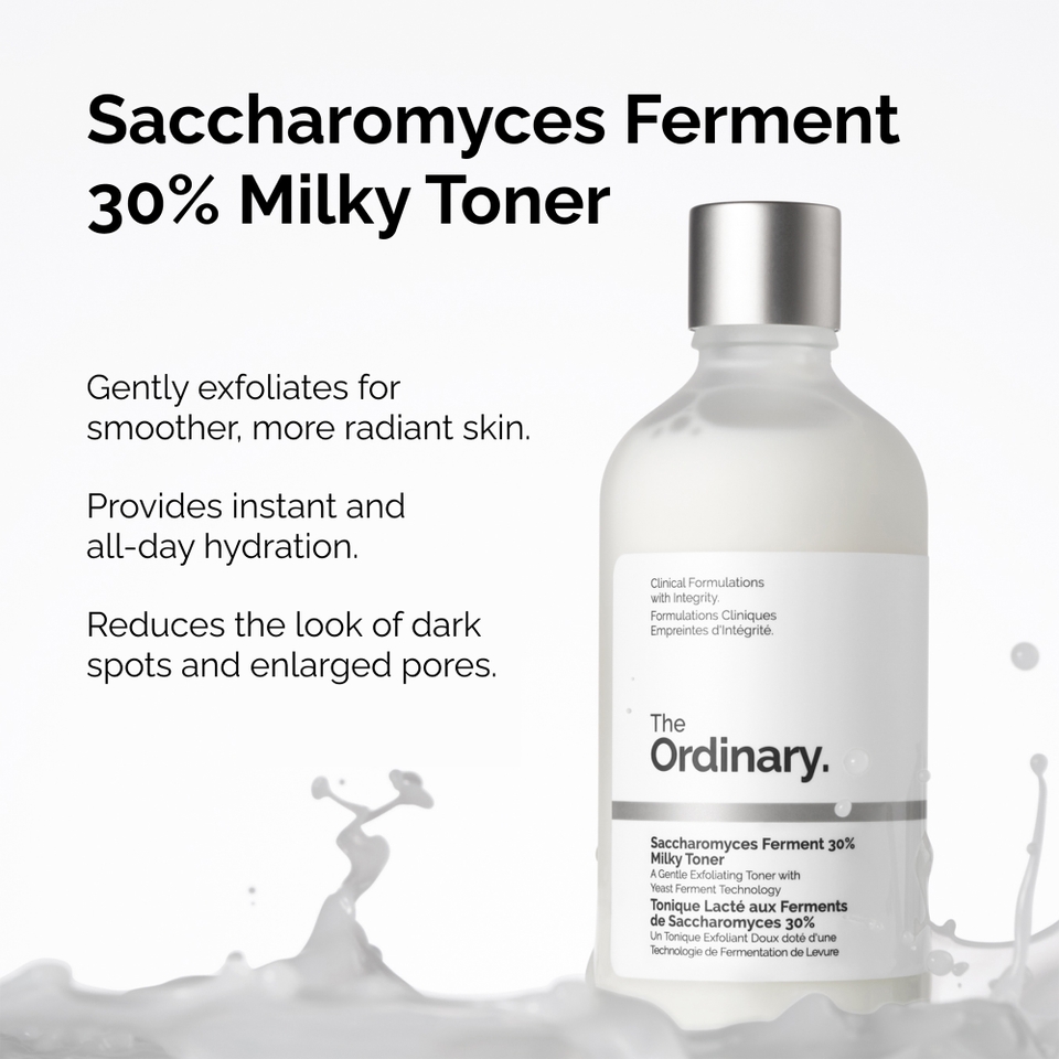 The Ordinary Saccharomyces Ferment 30% Milky Toner 100ml