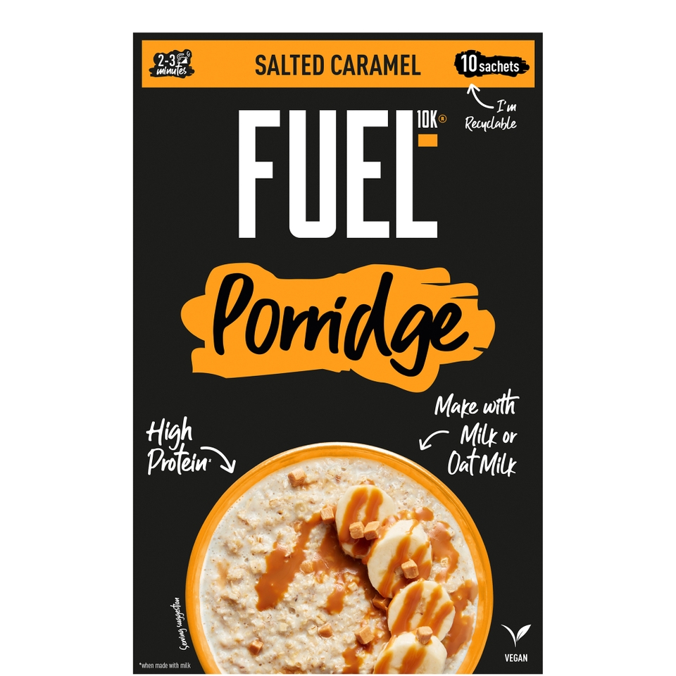 Salted Caramel Flavour Porridge Sachets 360g (Pack of 8 Boxes)