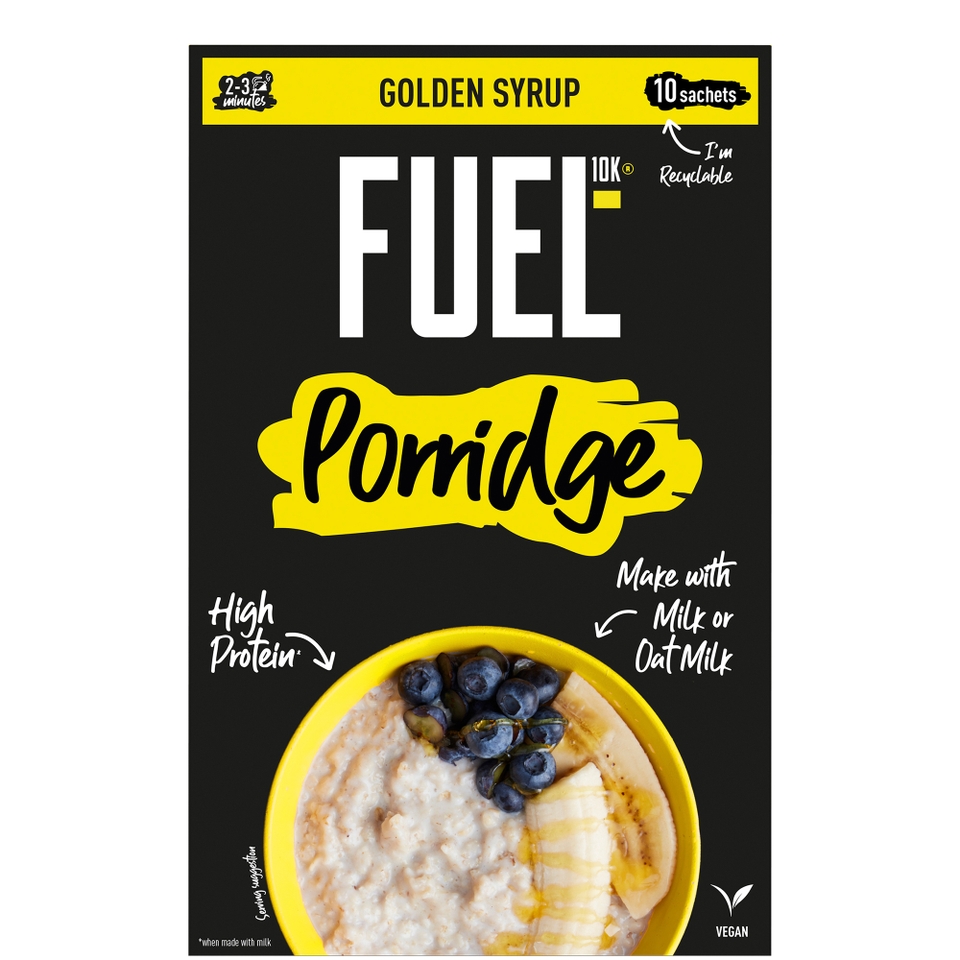 Golden Syrup Flavour Porridge Sachets 360g (Pack of 8 Boxes)