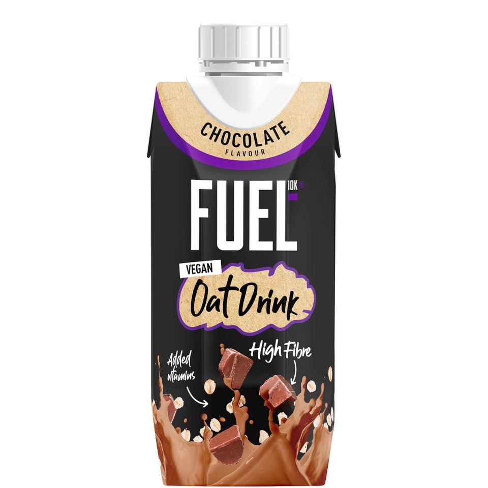 Chocolate Flavour Vegan Oat Drink 330ml (Pack of 8)