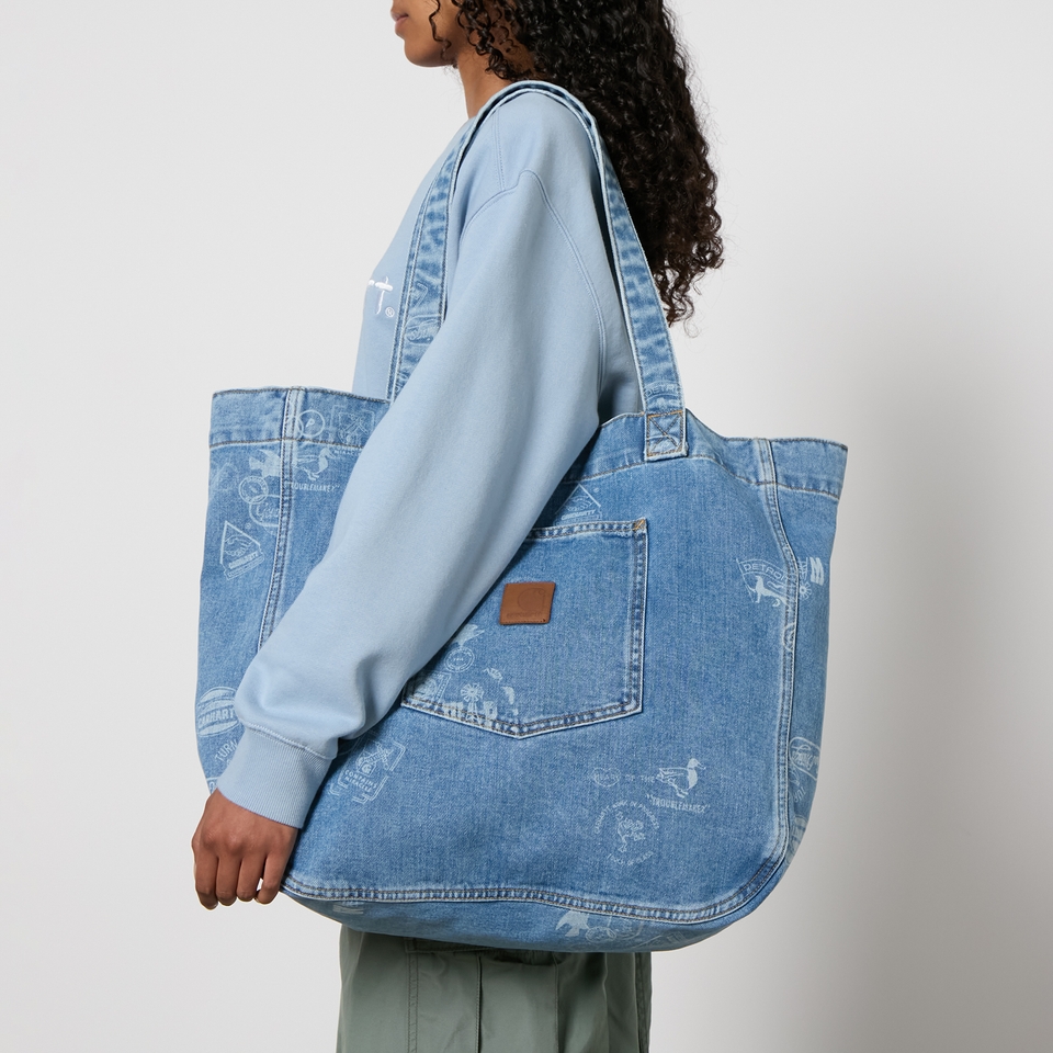 Carhartt WIP Maitland Monogram Denim Tote Bag