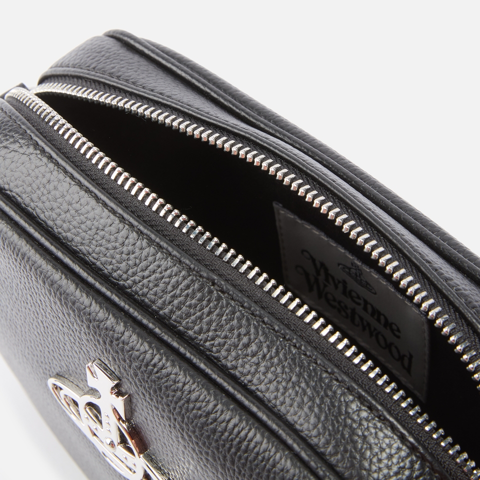 Vivienne Westwood Anna Pebble-Grain Leather Camera Bag