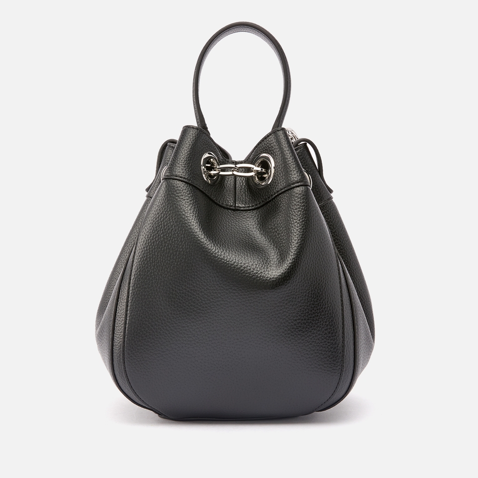 Vivienne Westwood Chrissy Medium Leather Bucket Bag