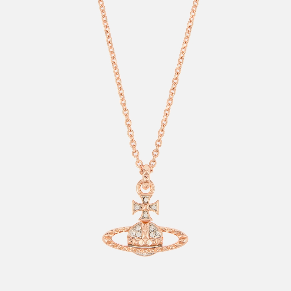 Vivienne Westwood Mayfair Bas Relief Rhodium-Plated Brass Necklace