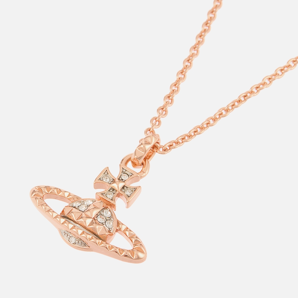 Vivienne Westwood Mayfair Bas Relief Rhodium-Plated Brass Necklace