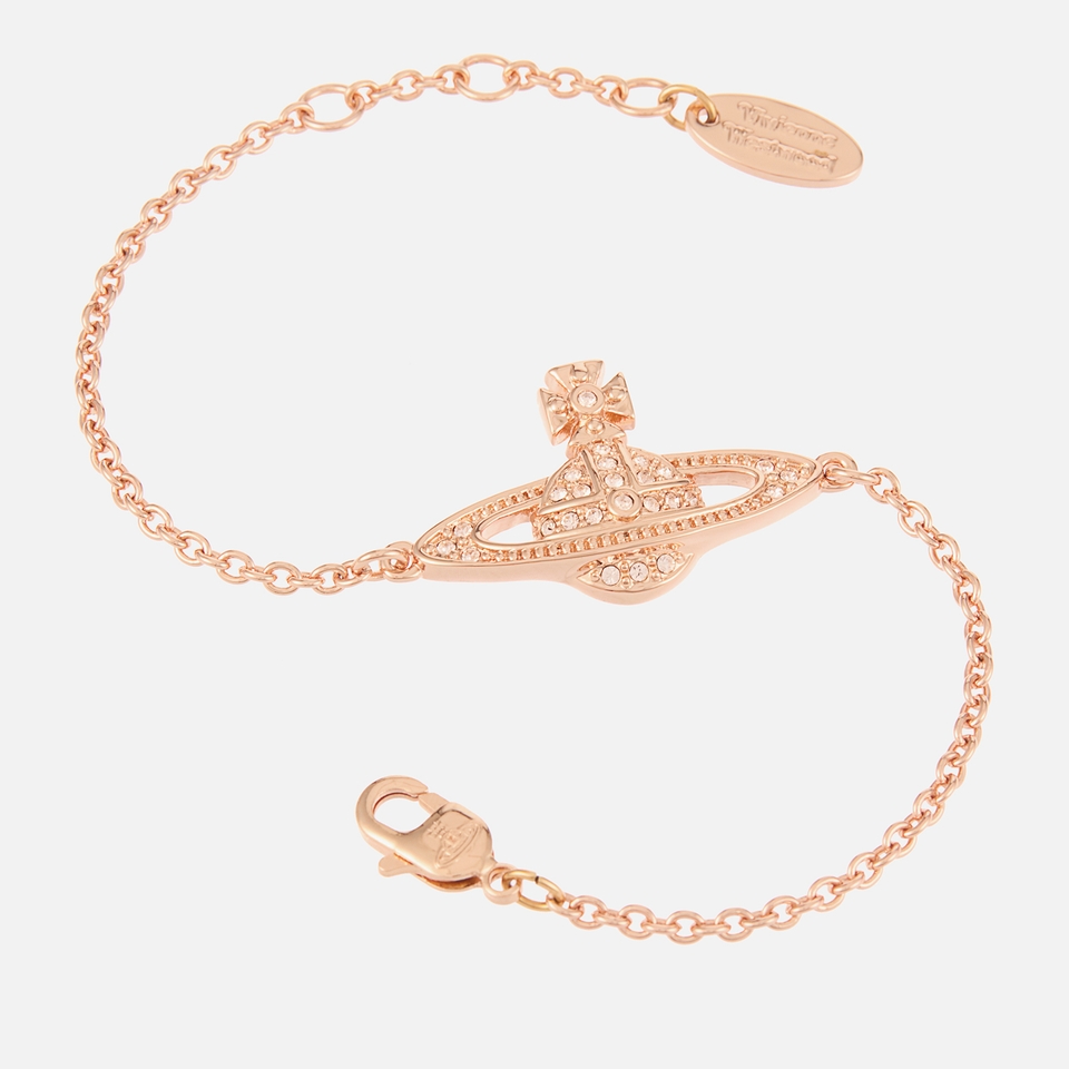 Vivienne Westwood Mini Bas Relief Rose Gold-Tone Bracelet