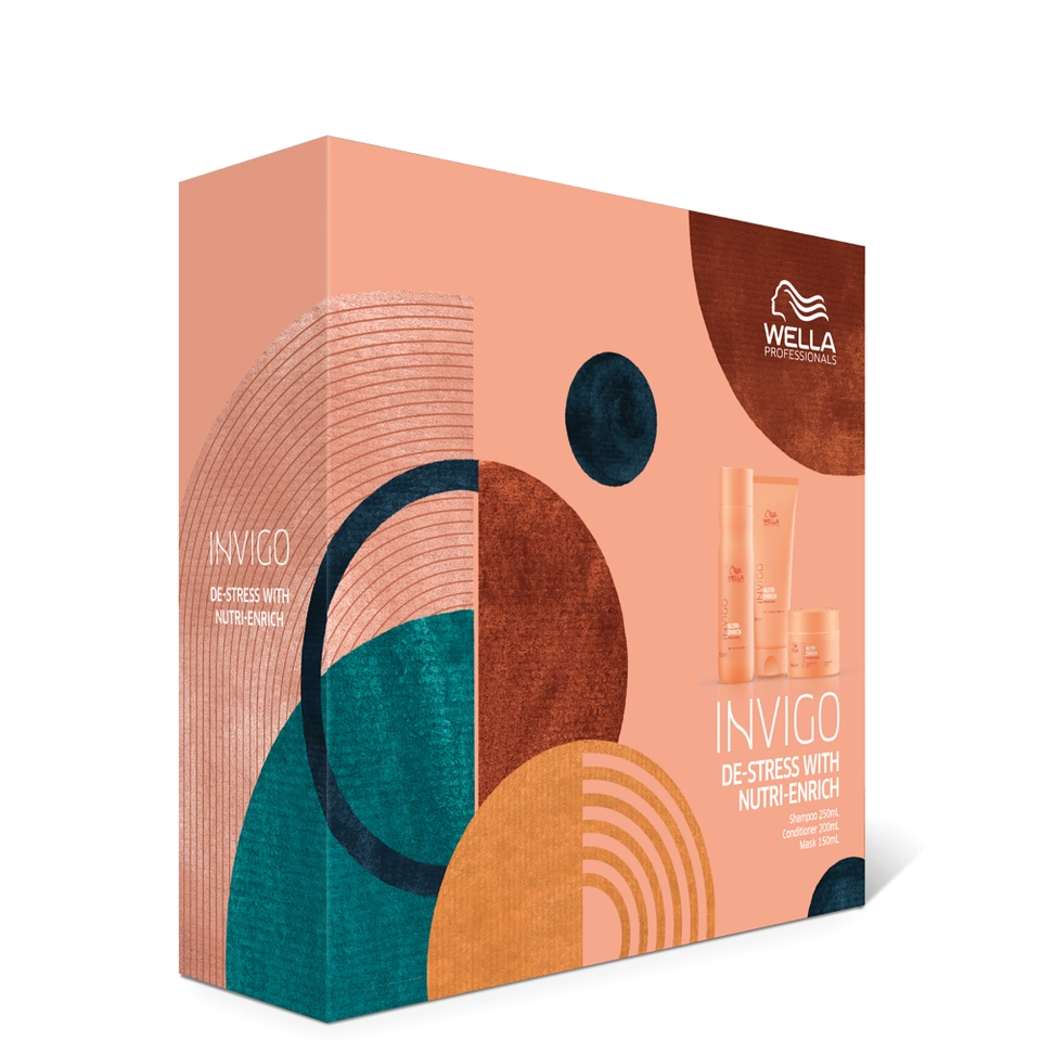 Wella Professionals Care Limited Edition Invigo Nutri-Enrich Deep Nourishing Vibrant Color Trio Set
