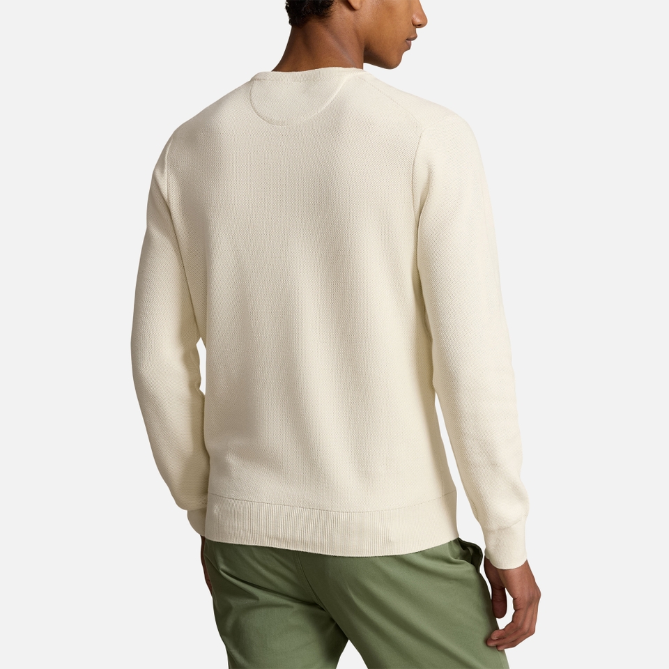 Polo Ralph Lauren Textured Cotton Knit Jumper - XXL | Coggles