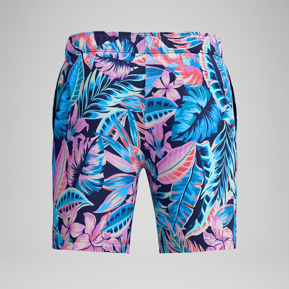 Men's Print Redondo Edge Volley 18" Swim Trunks Blue