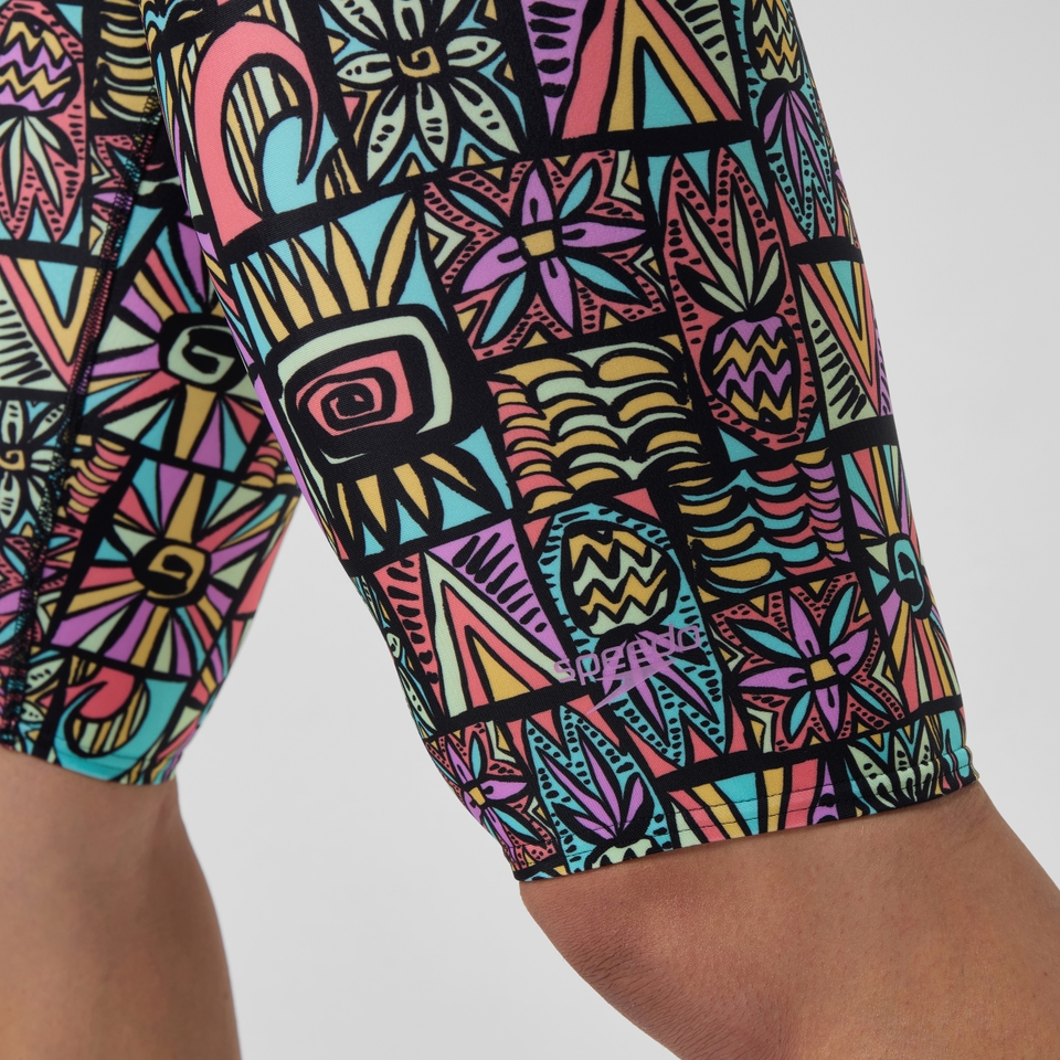 Men's Pro LT Printed Jammer Purple