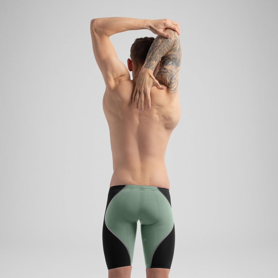 Cuissard de natation Fastskin LZR Pure Intent 2.0 pour hommes, vert