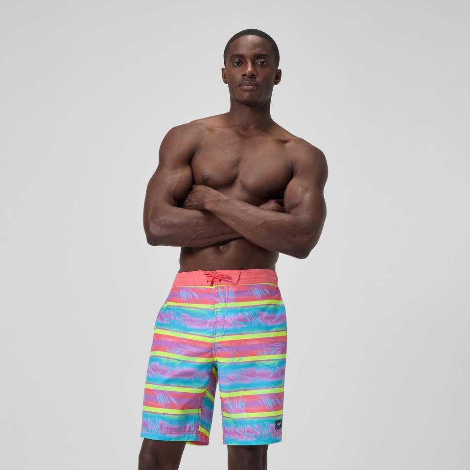 Men's Print Bondi Boardshort 20" Orange