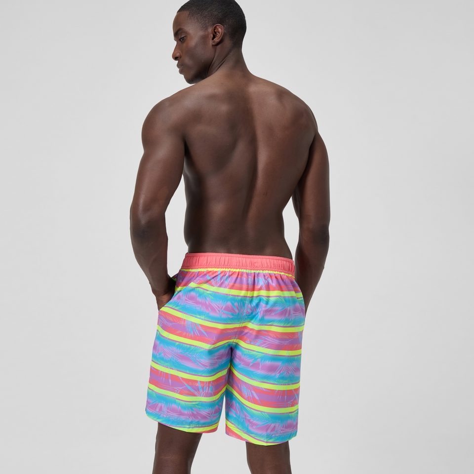 Men's Print Bondi Boardshort 20" Orange