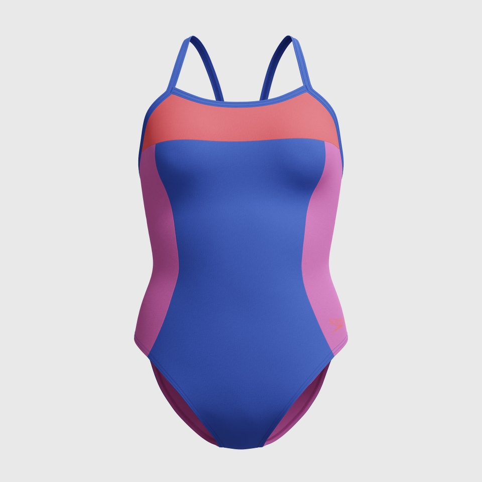 Women's Propel Back One Piece Blue