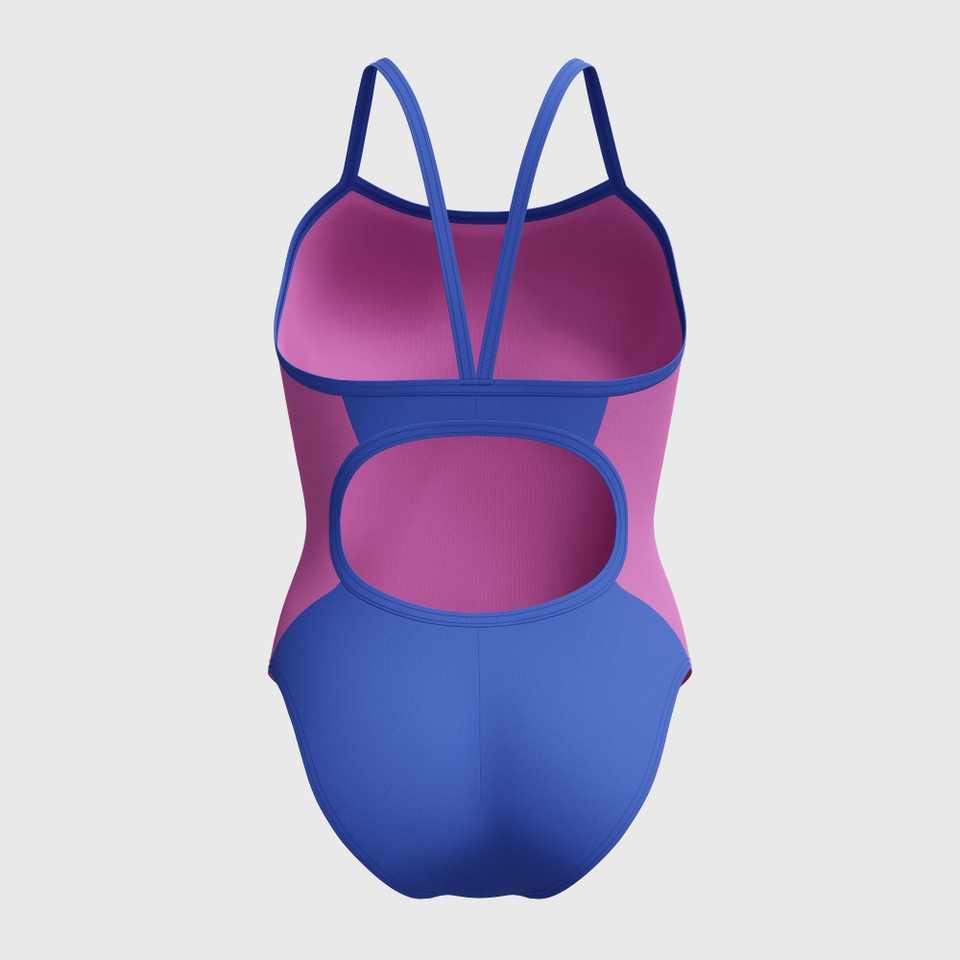 Women's Propel Back One Piece Blue