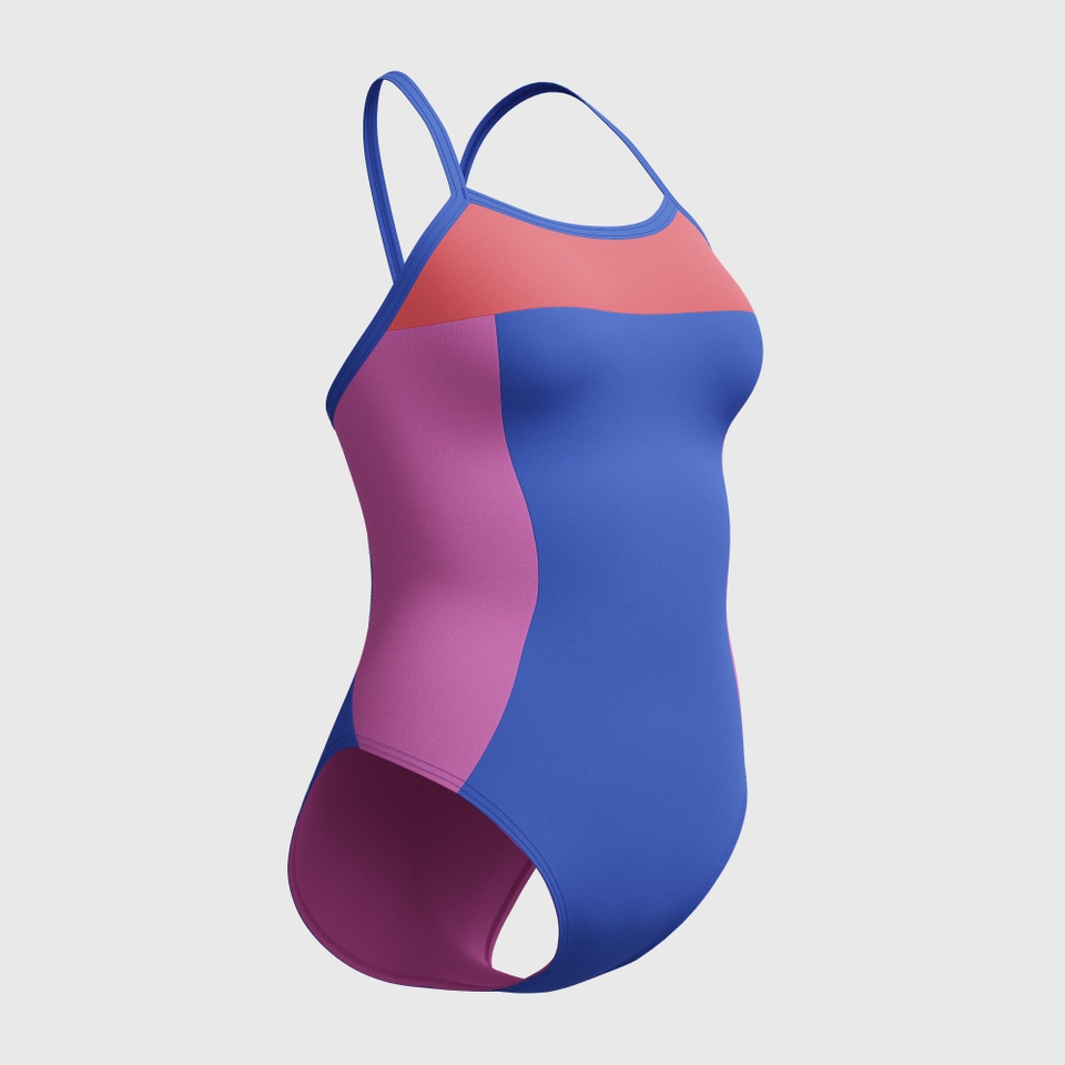Women's Propel Back One Piece Blue