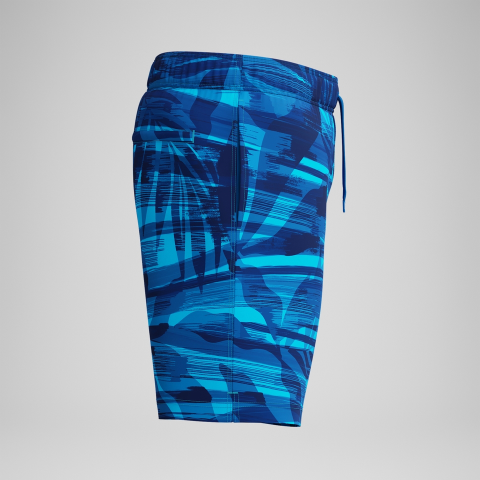 Men's Print Rondo Edge Volley 18" Blue