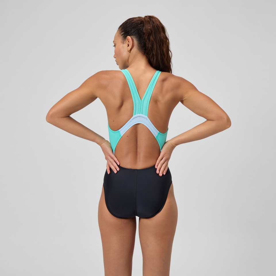 Women's Quantum Fusion Splice One Piece Blue