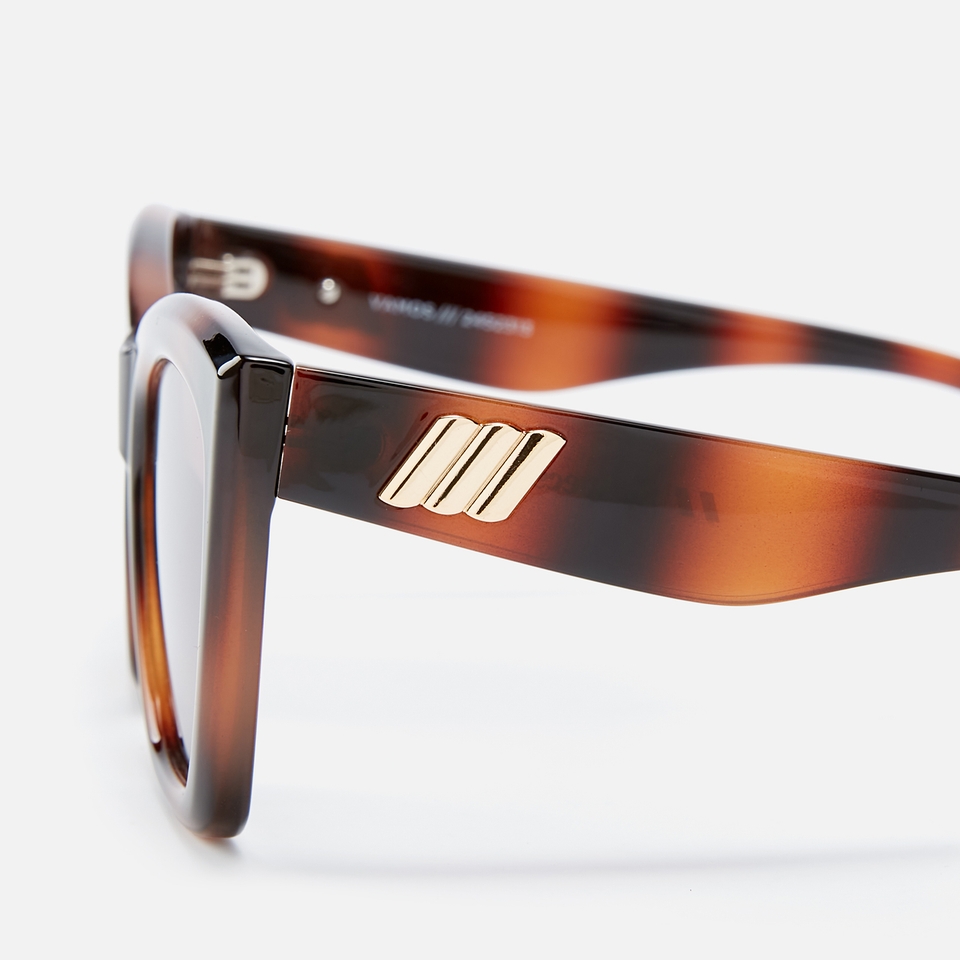 Le Specs Vamos Oversized Square-Frame Sunglasses