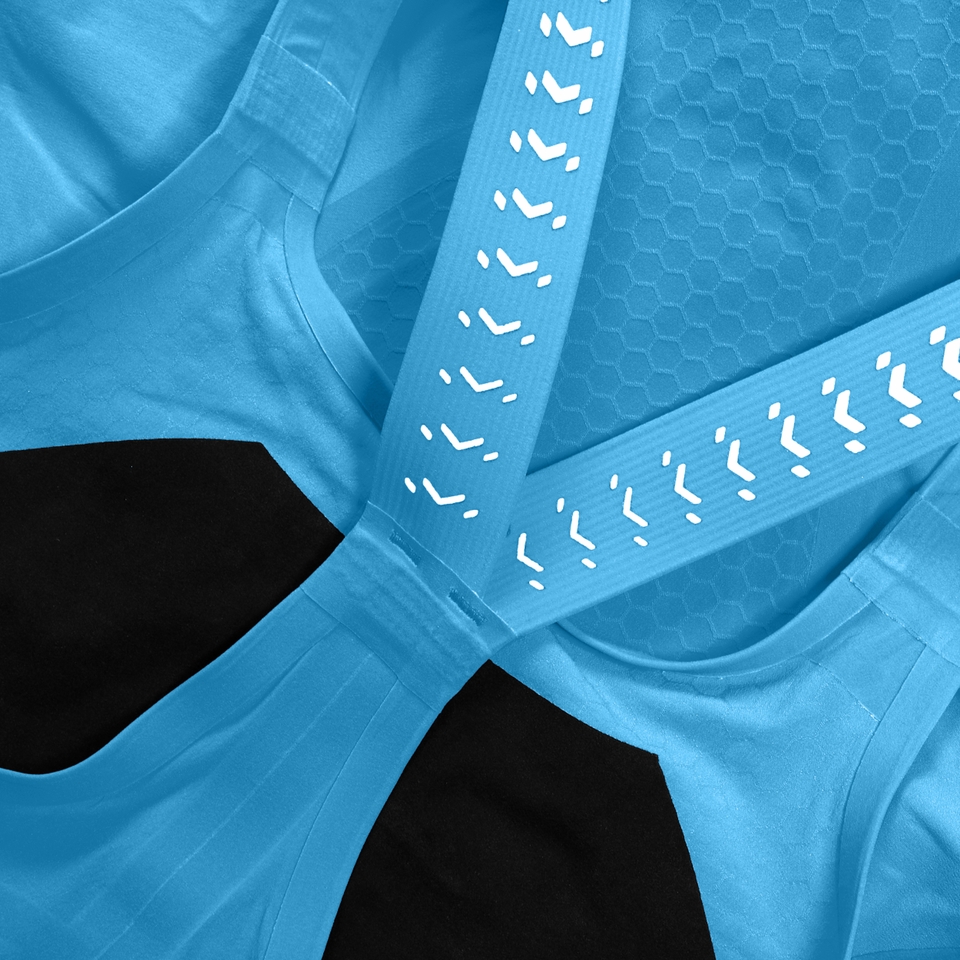 Combinaison partielle à dos fermé - Fastskin LZR Pure Intent 2.0 pour Femmes Bleu/Rouge