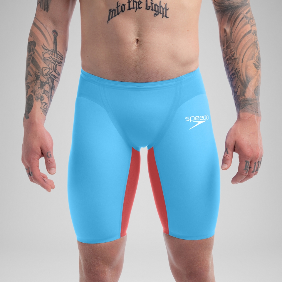 Men's Fastskin LZR Pure Valor 2.0 High Waist Jammer Blue/Red
