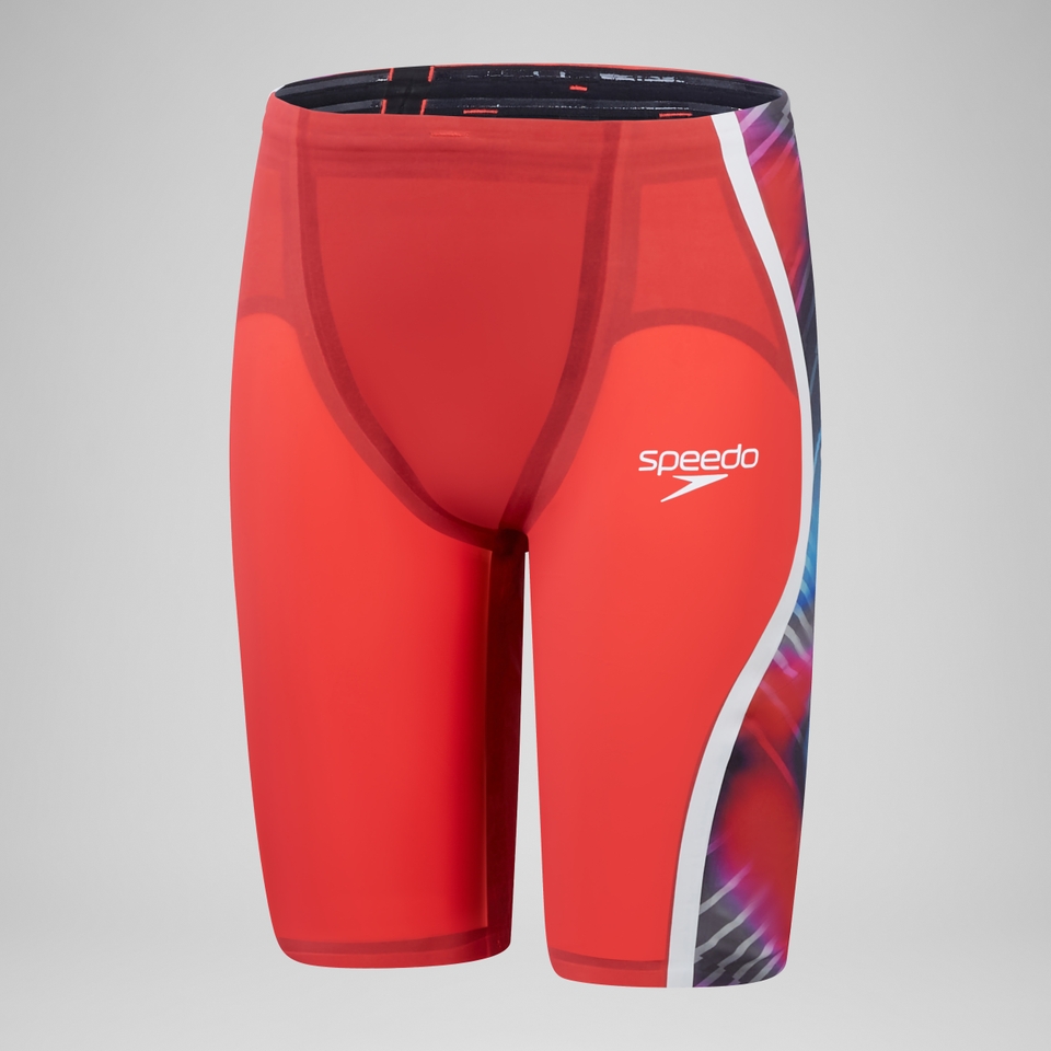Fastskin LZR Pure Intent 2.0 Schwimmhose mit hohem Bund für Herren Blau/Rot