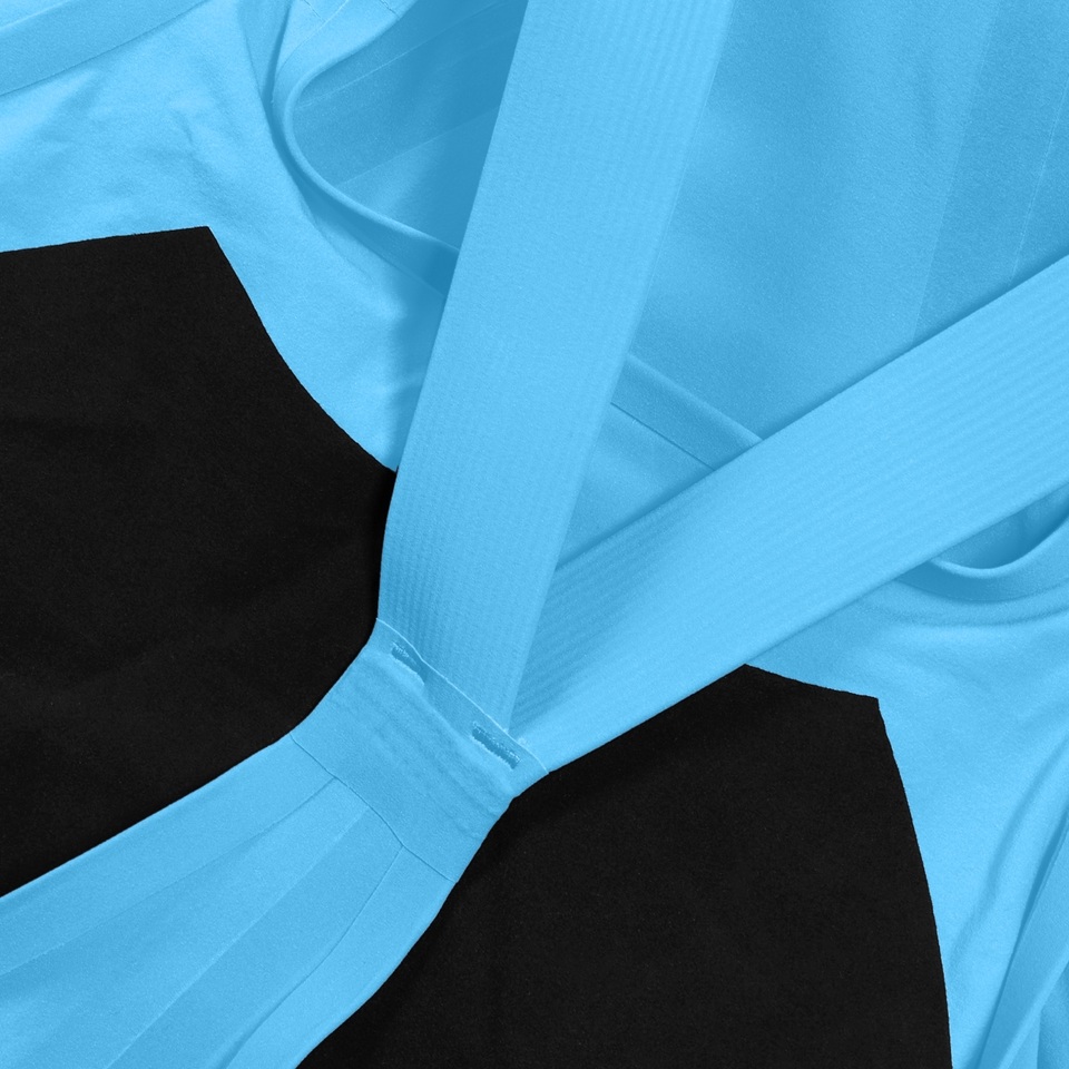 Fastskin LZR Pure Valor 2.0 Kneeskin mit geschlossenem Rücken für Damen Blau/Rot