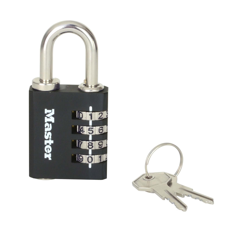 Master Lock Indoor Combination Padlock with Override Key