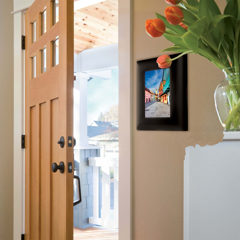 Master Lock Picture Frame Hidden Safe with 5 Key Hooks Homebase