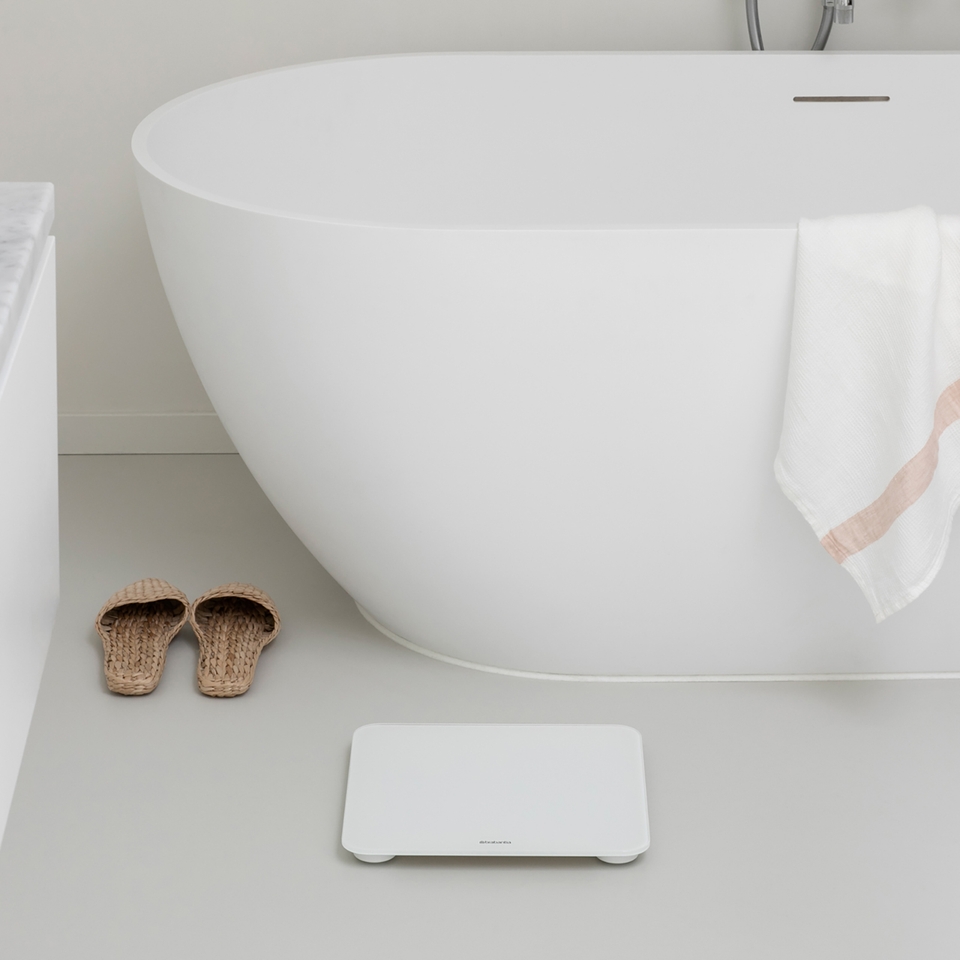 Brabantia ReNew Digital Bathroom Scales White Homebase